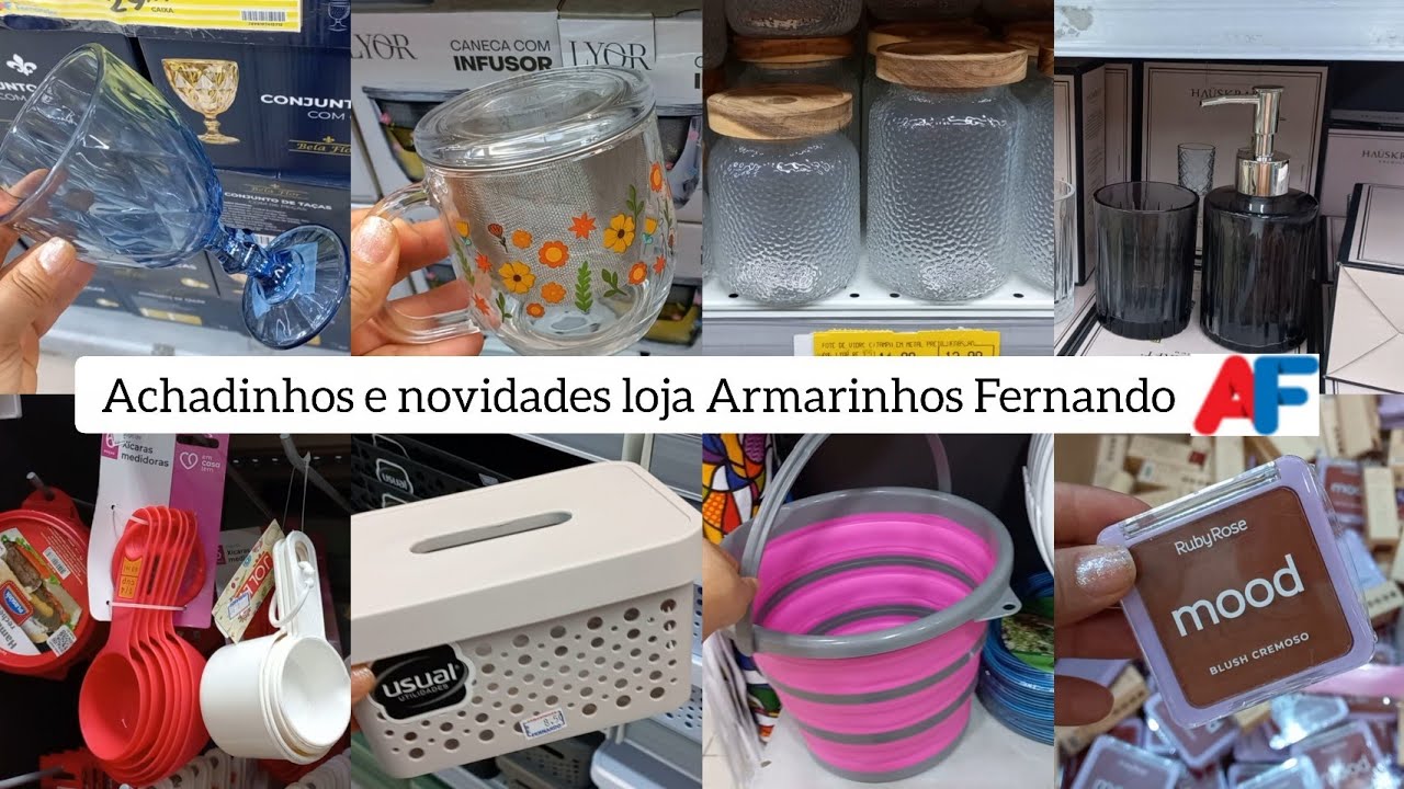 Achadinhos e novidades na loja Armarinhos Fernando | Unidade São Miguel Paulista!