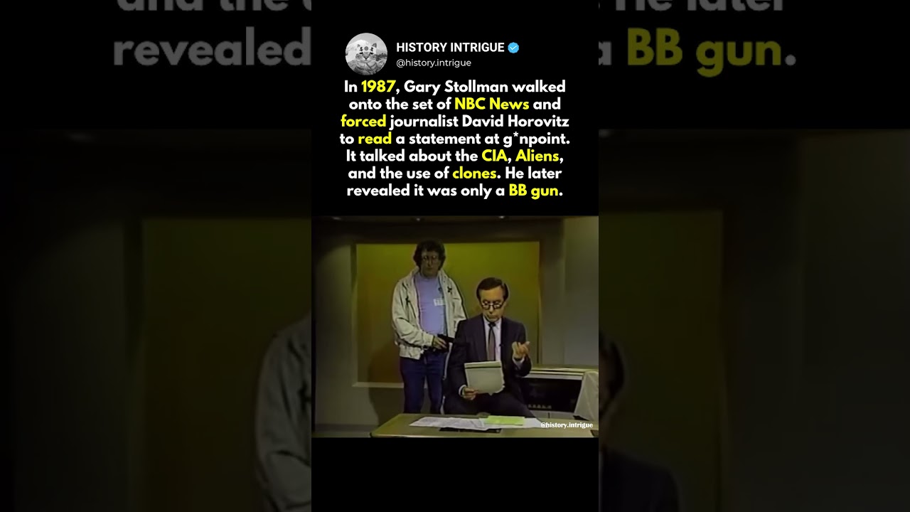How this reporter was held hostage live on TV...