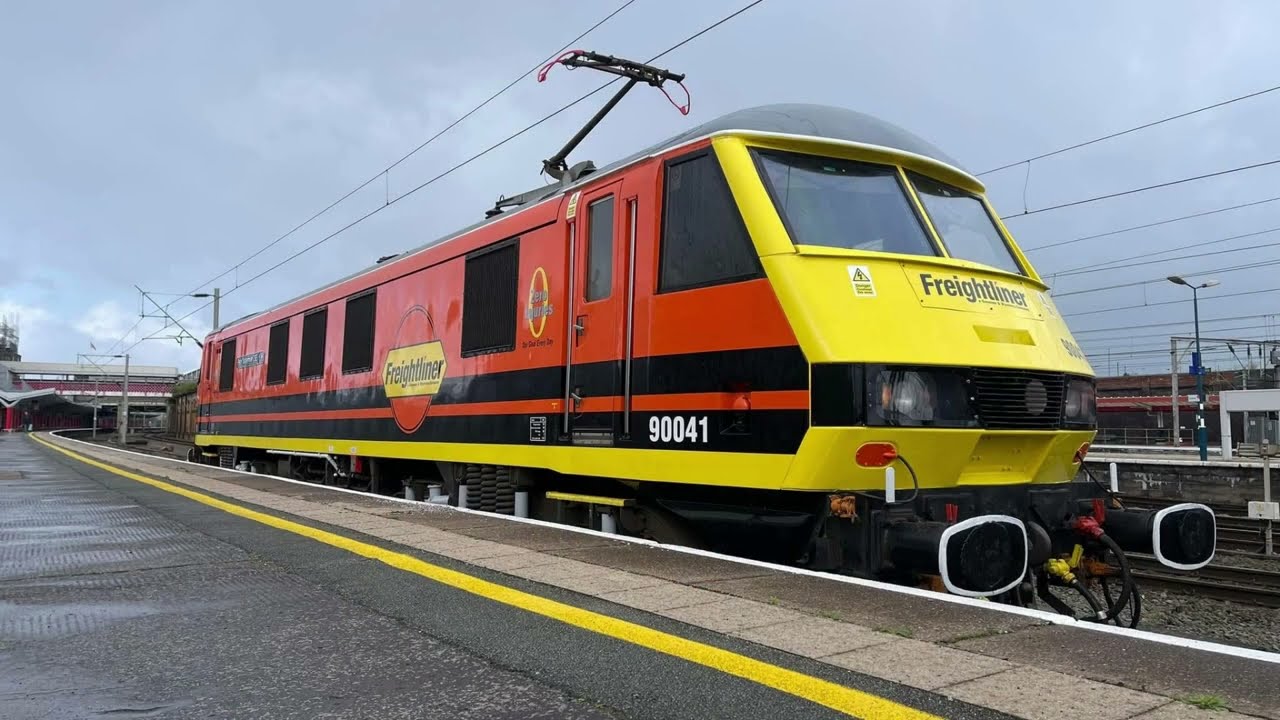 A special overview of Freightliner's 90041 Pete Waterman OBE RBF - for Making Tracks 200