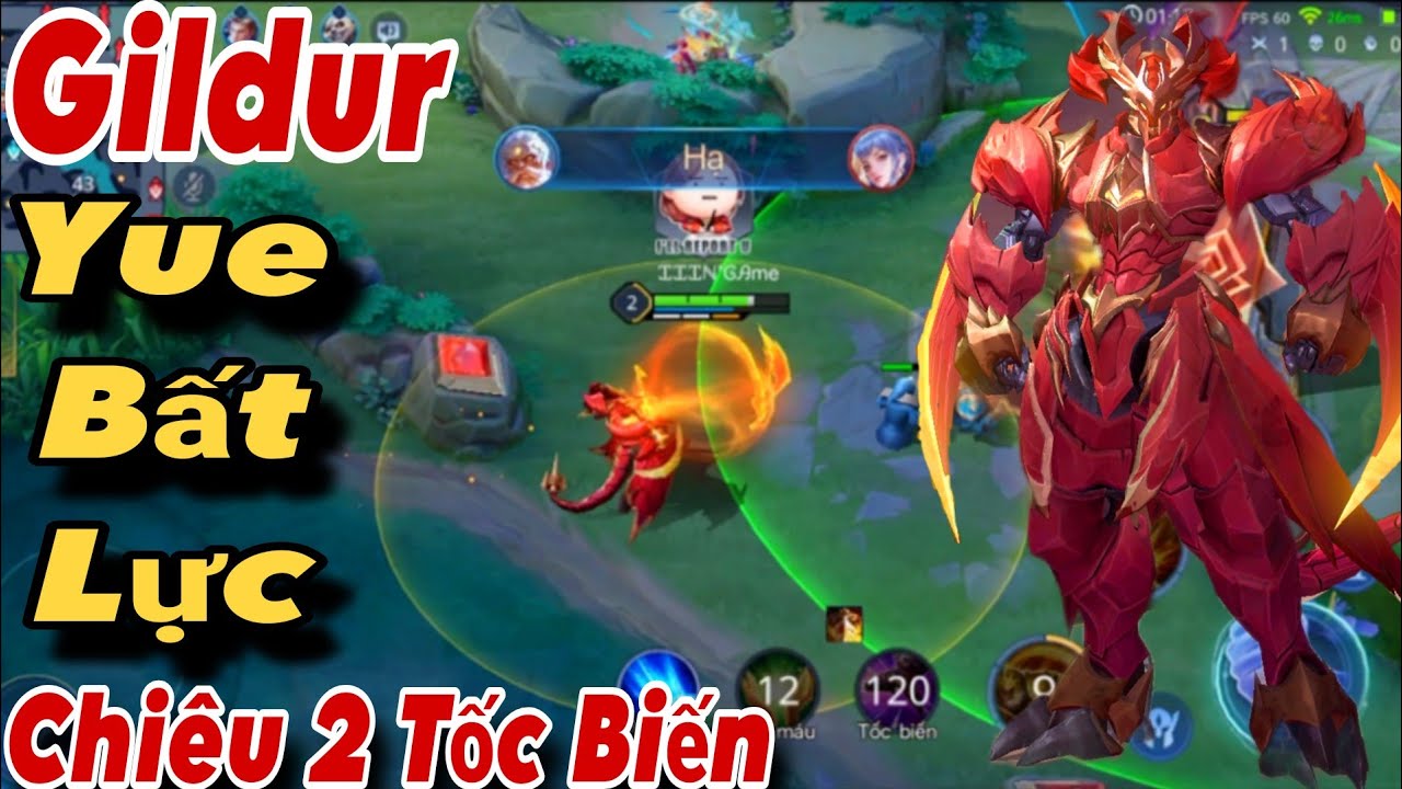 Gildur Full Phép Chiêu 2 Tốc Biến Một Chưởng Bay Màu Yue Bất Lực Với Lối Chơi Cấu Rỉa Gildur