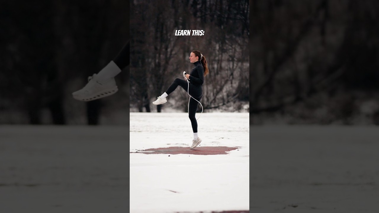 Anzeige | Easy jump rope footwork tutorial❄️ 