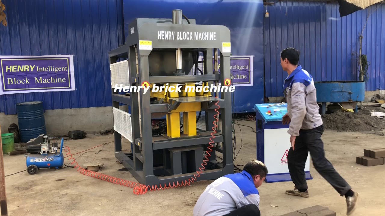 Hr2 -10 fully automatic brick making machine produce hydraform brick