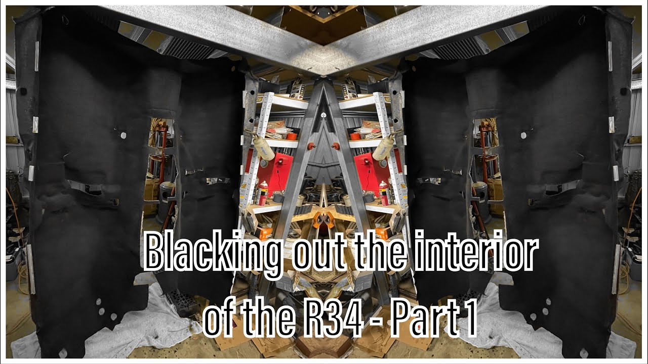 How to dye car carpet - R34 GT to GTR conversion [Ep4]