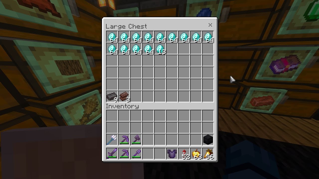 Everything i Own After 1k Days Played in Survival Minecraft