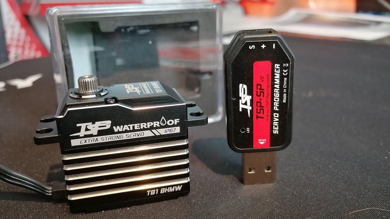 TSP-Racing Servo T81 BHMW 45 Kg waterproof   + USB Dongle [deutsch/ german]