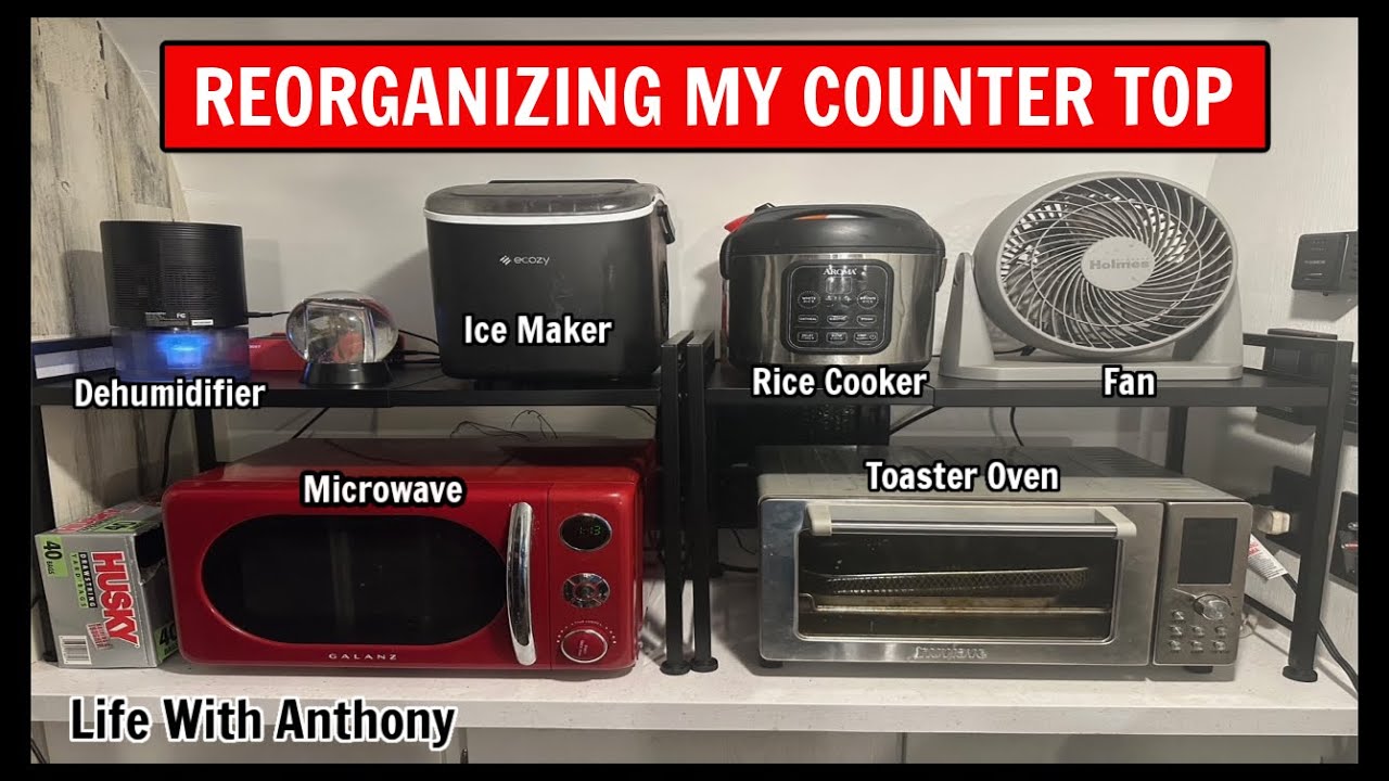 Life With Anthony | Reorganizing My Counter Top | South Africa Update | Working On My Trailer Roof