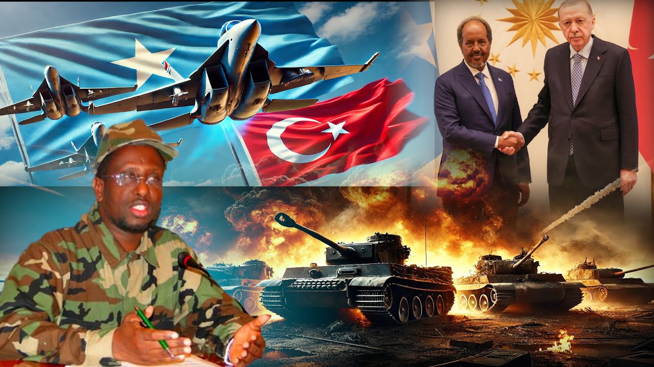 Deg Deg Turkiga Oo Ku Dhaartay In Shabab Somalia Ka Tirtiro, Sh Sharif Oo tuutaha Xirtay