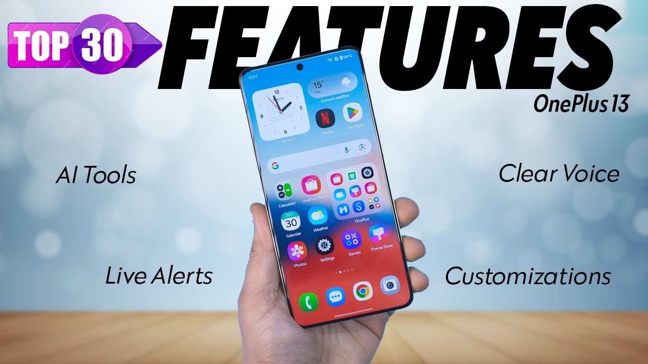 OnePlus 13 Amazing Features - Top 30 TIPS and TRICKS (Hindi)