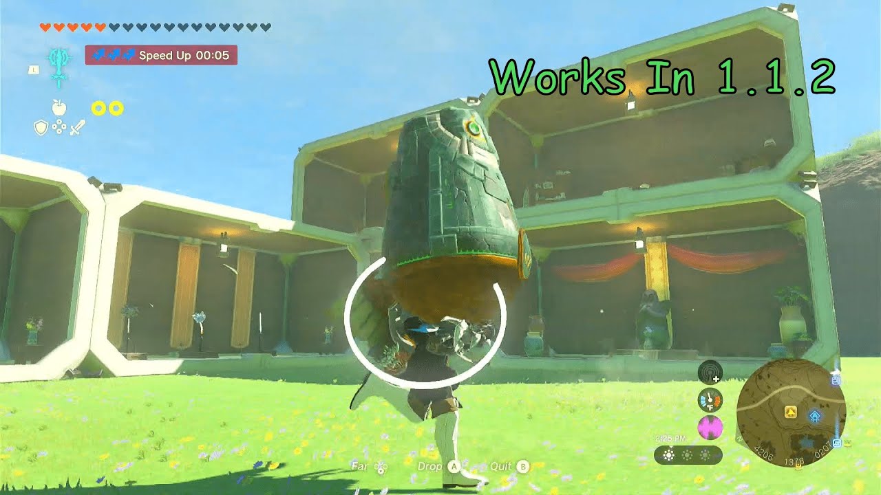 Tears of the Kingdom Item Smuggle Glitch (Works in 1.1.2)