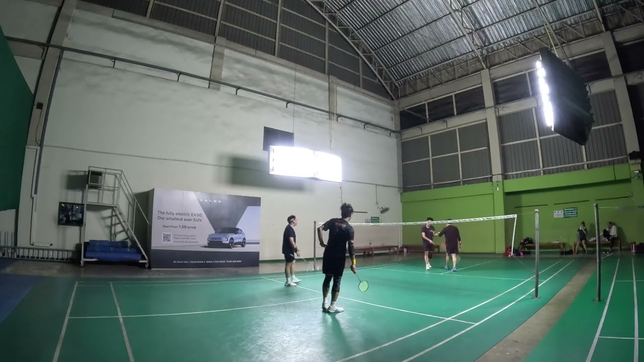 #เพิ่มสุข [Drunker Badminton] Game5 Beer Sharp VS Ya Per 2/2   4K