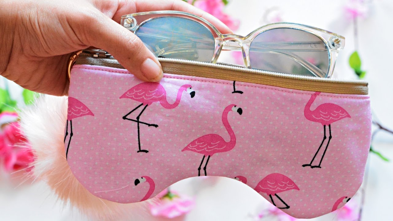 DIY - ESTUCHE PARA LENTES/GAFAS (PATRON GRATIS)- TUTORIAL DE COSTURA | Danii's Ways