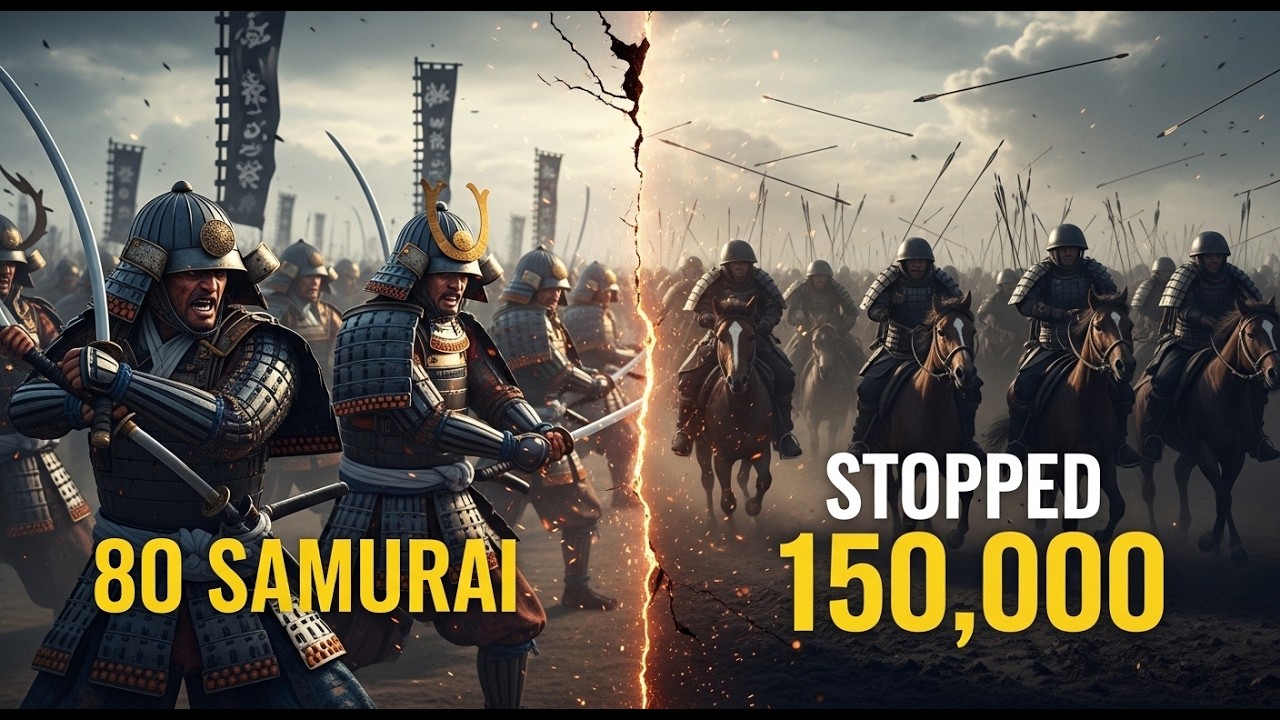 Only 80 Samurai vs 150,000 Mongols — The One-Day Battle That Shocked History