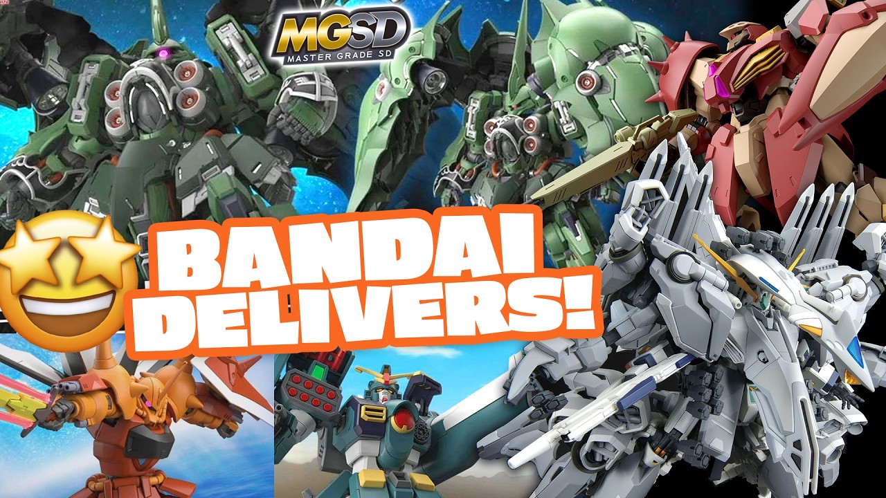 MGSD Kshatriya + MORE! - New Bandai Gunpla Announcements for 2026