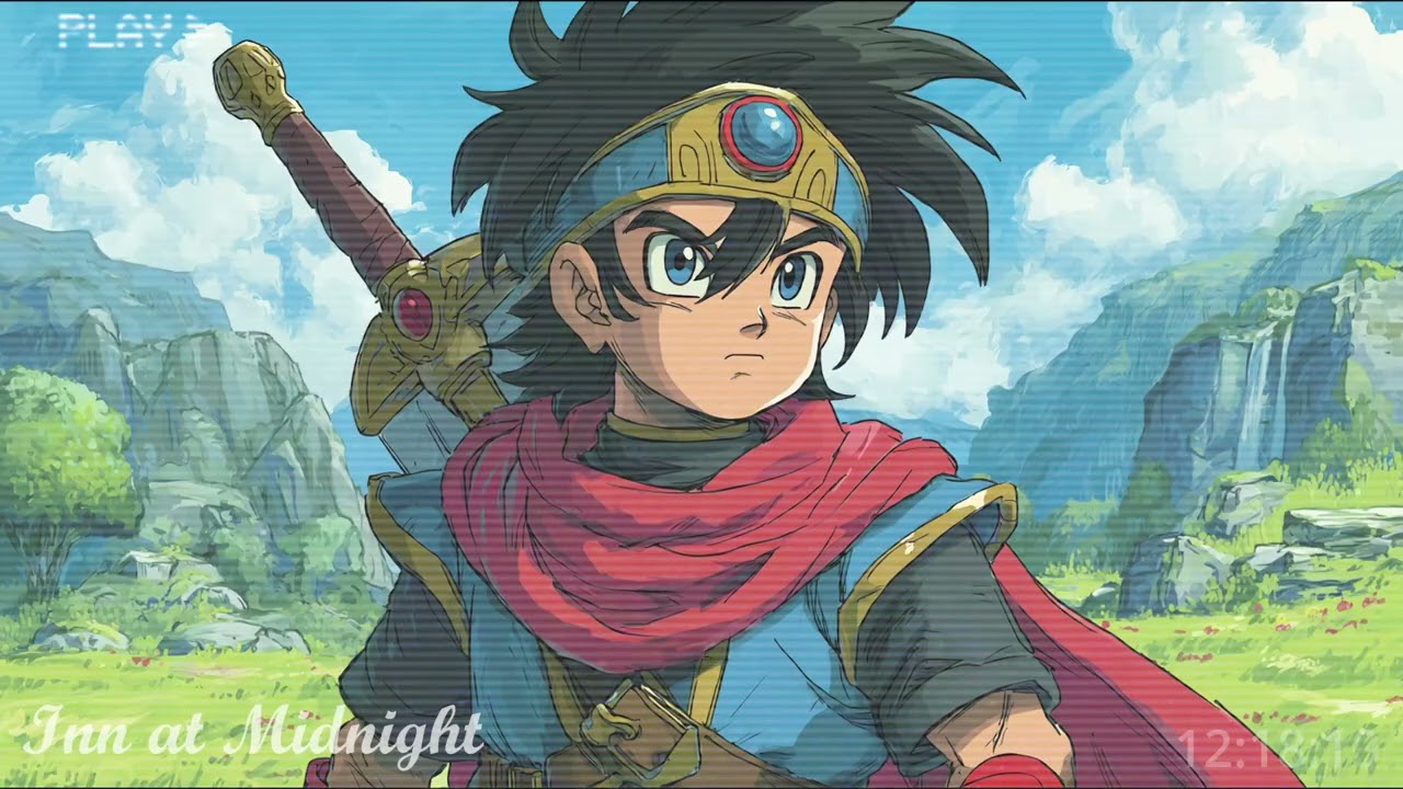 Dragon Quest I HD Lo-fi Mix: Chill Beats with Classic RPG Vibes Study Relax and Grinding Adventures
