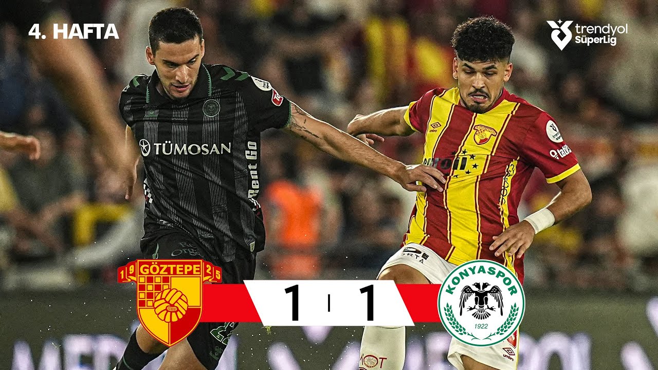 Göztepe (1-1) Konyaspor - Highlights/Özet | Trendyol Süper Lig - 2025/26