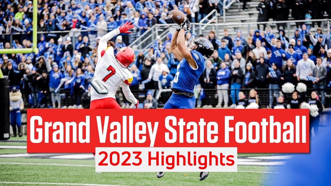Grand Valley State Football Highlights | 2023 GLIAC Football