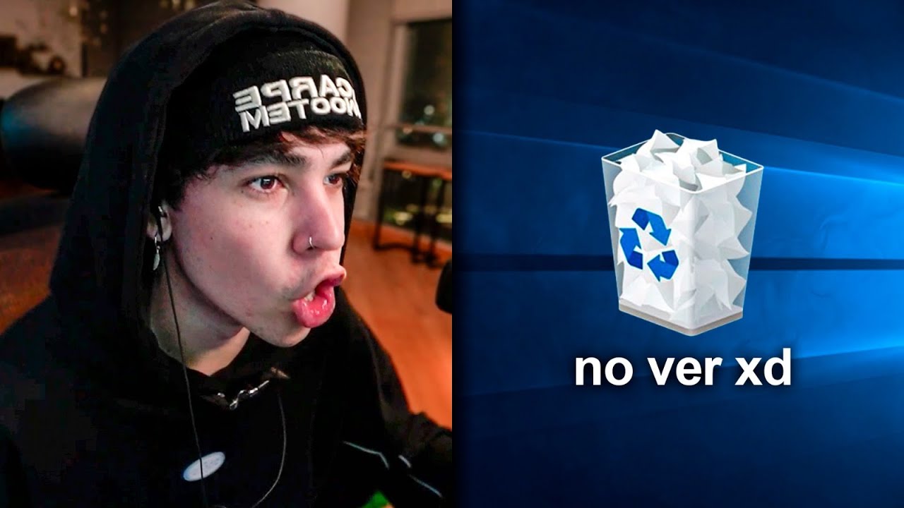 Viendo la PAPELERA de STREAMERS