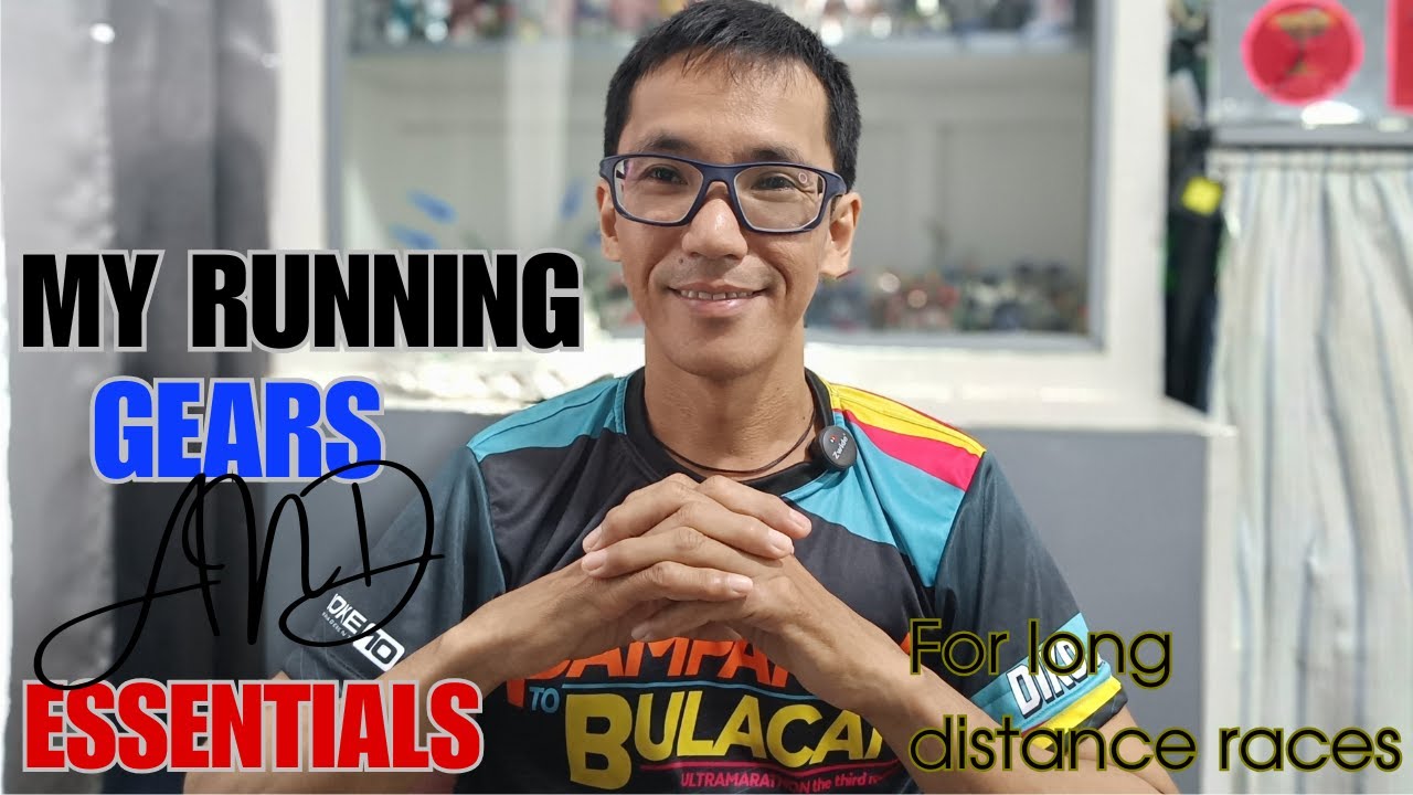 My Long distance Race GEARS and ESSENTIALS | ft. PB50