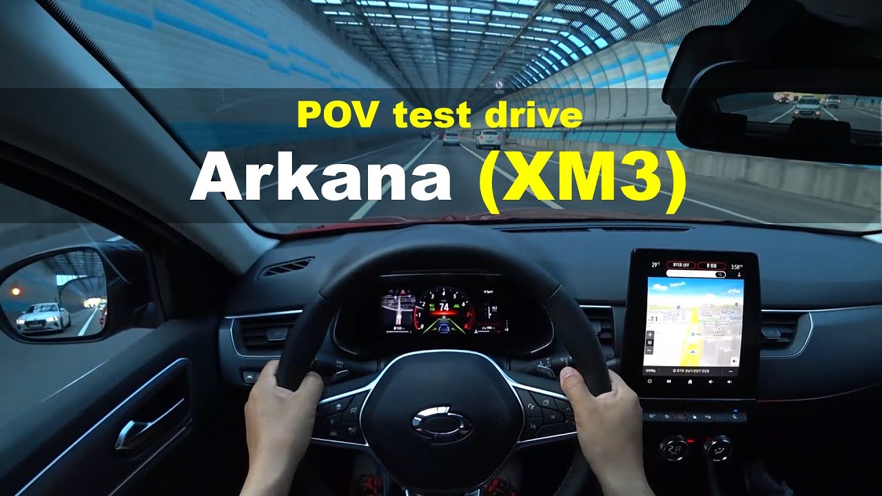 2022 Renault Arkana(Renault Samsung XM3) POV test drive