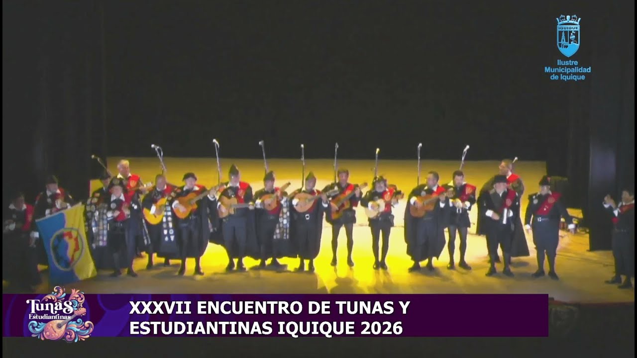 Cuarentuna de Calama - Noche final Iberoamericano de Tunas Iquique 2026