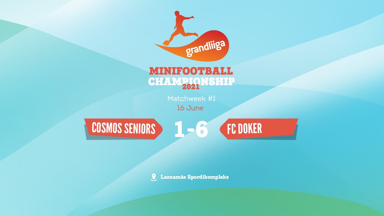 Cosmos Seniors vs FC Doker, Grandliiga 2021 (16-06-21)