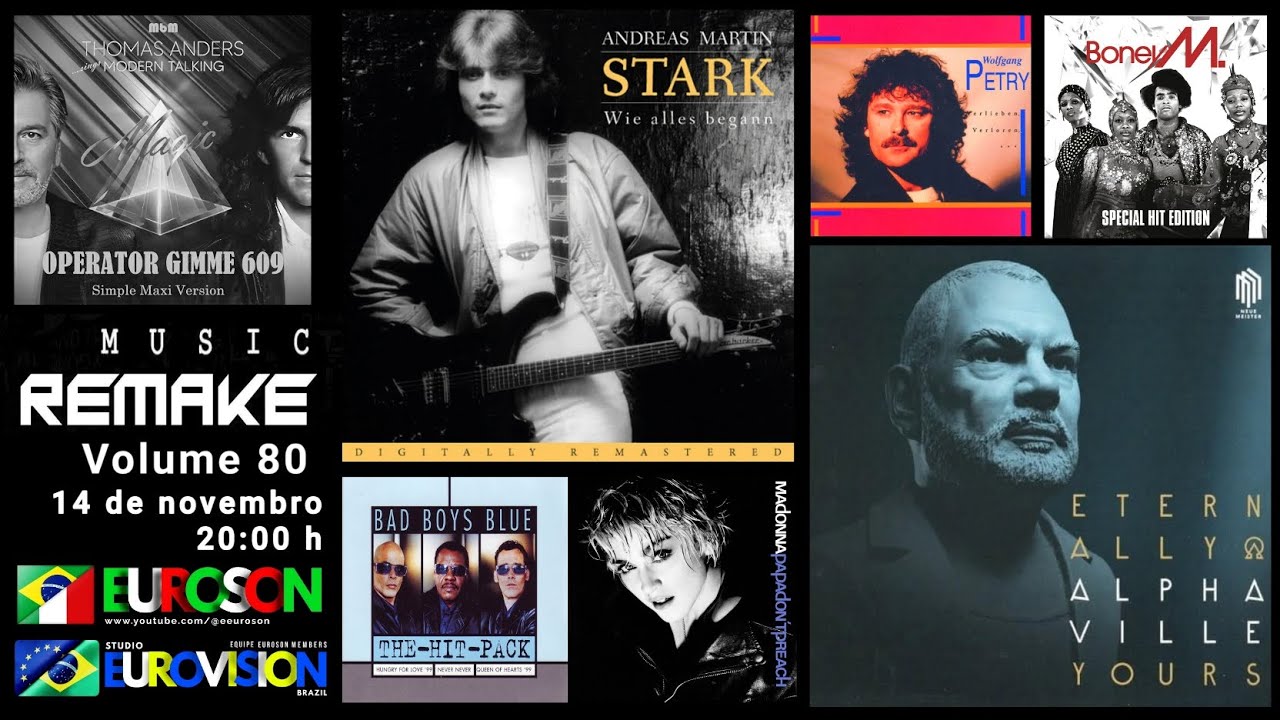 LV - EUROson - REMAKE 80 - 14/11/2025 - 20:00 h #italodisco #eurodisco #disco #italohits