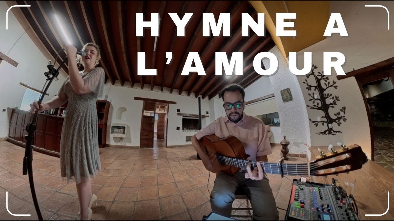 Hymne a l'amour  🇫🇷  (E. Piaf) - Mariana Peregrina  🎤  Rodrigo Fos  🎸