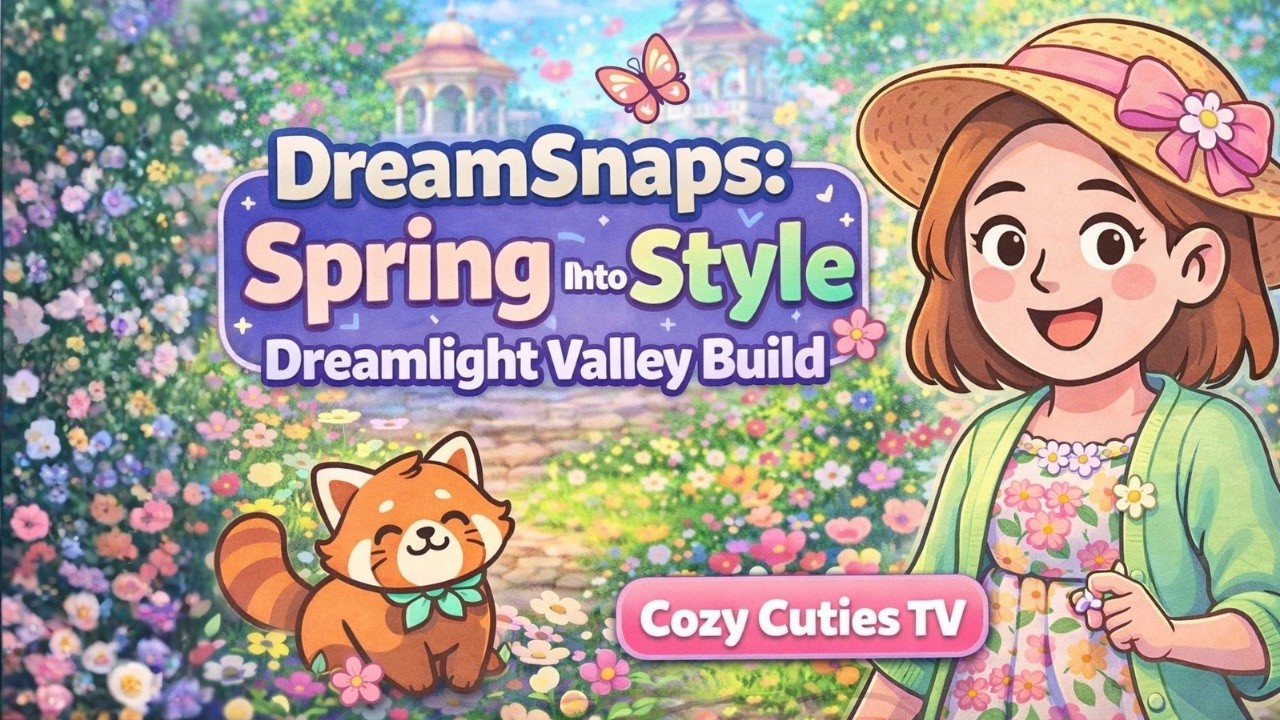 DreamSnaps: Spring Into Style 🌸 Dreamlight Valley Build