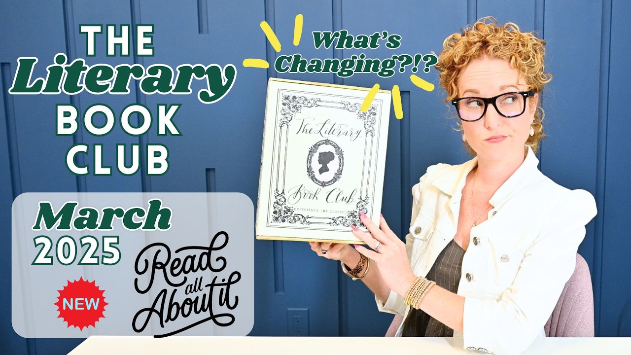 March 2025 Literary Book Club Unboxing 📚 | Wait Until You Hear What’s Changing