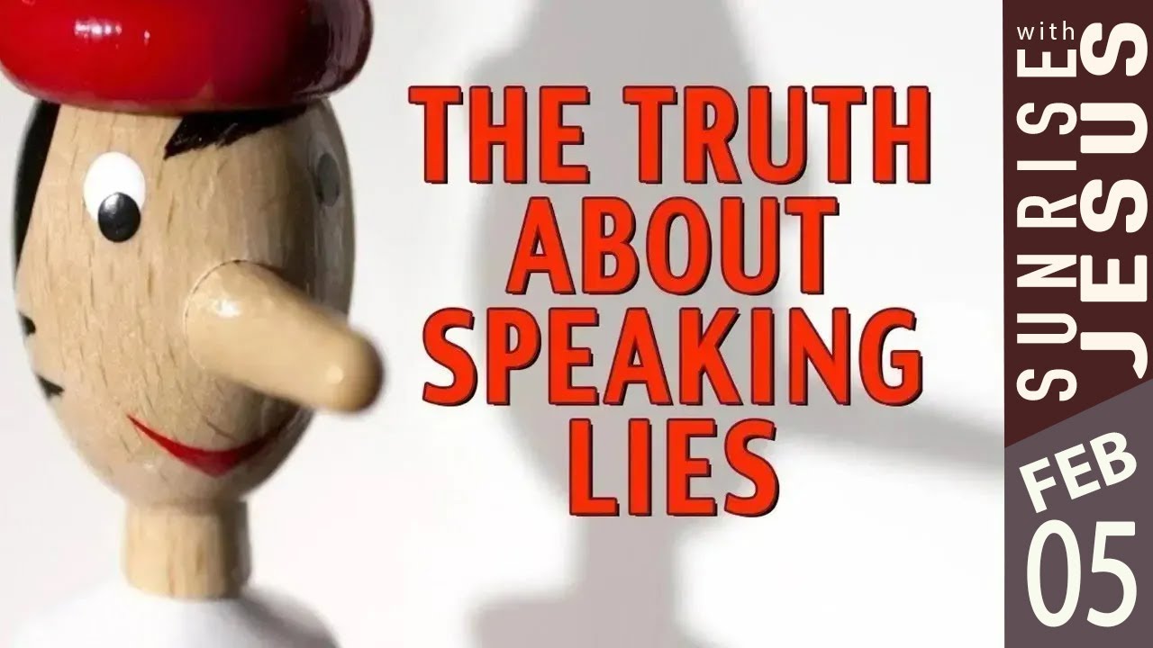 The Truth About Speaking Lies | 05 Feb 2026 | Sunrise with Jesus | Goodness TV