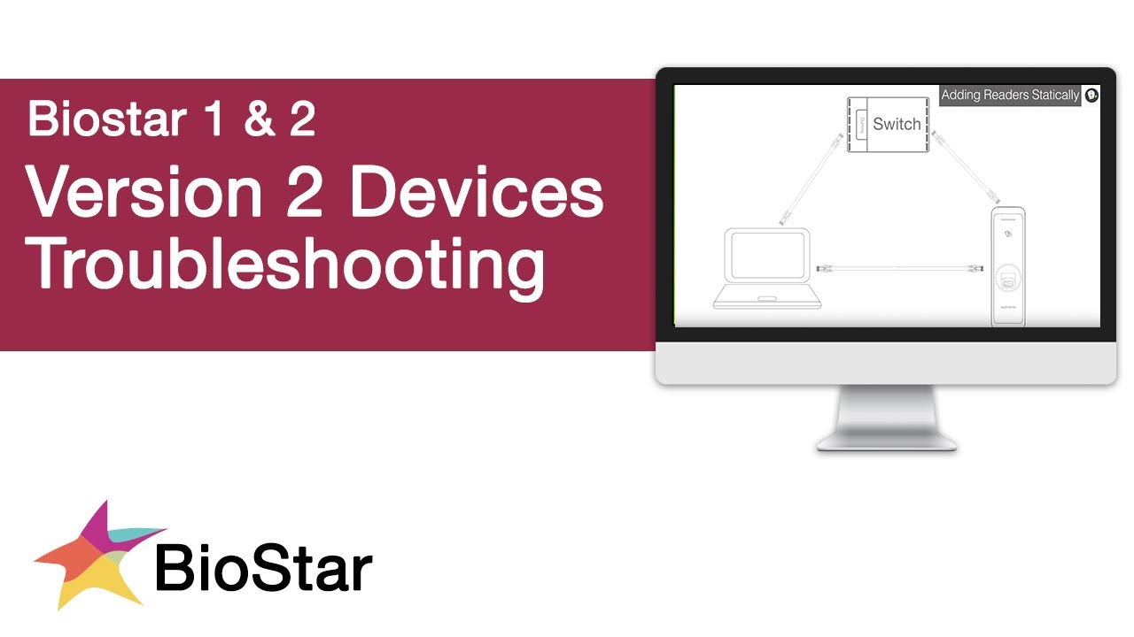 If You Can't Add Version 2 Devices in BioStar - Resetting Network Settings