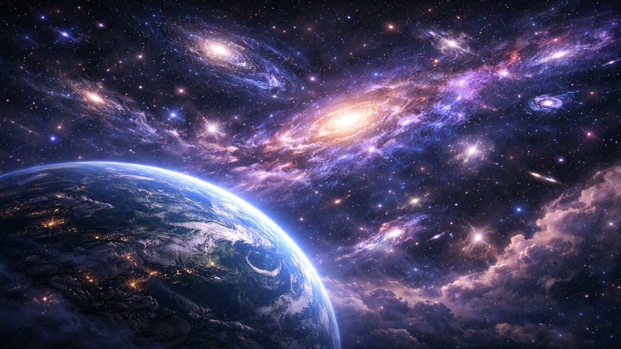 Cosmic Vista | 3 Hour 4K Space Screensaver TV Wallpaper