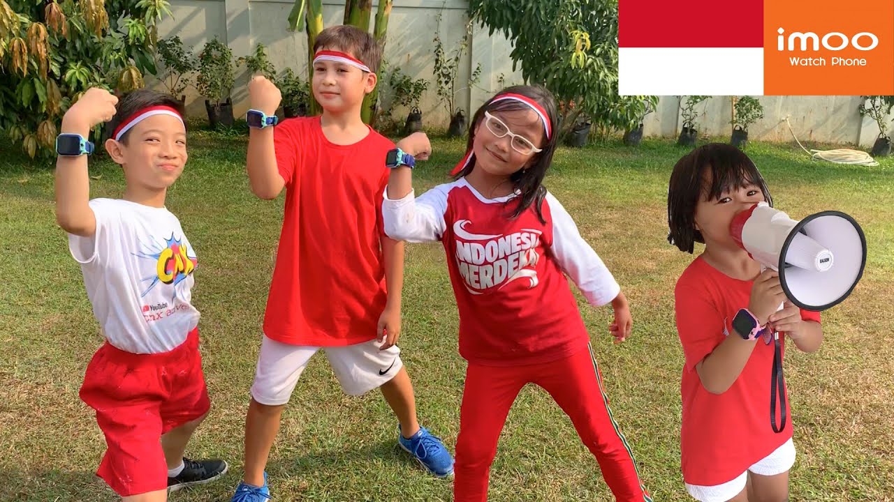 Drama Main Petak Umpet memakai imoo Watch Phone Z5 dihari Merdeka!! (17 Agustus) 🇲🇨