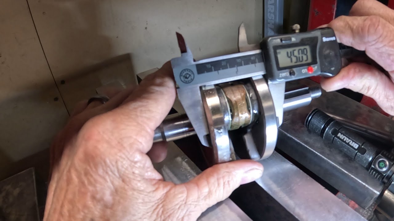 83 Yamaha YZ80 Crankshaft build