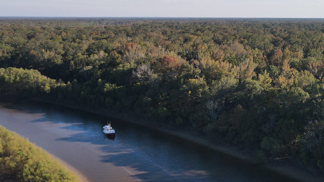 Scenes from Three Rivers Anchorage at MM64 off Black Warrior-Tombigbee Waterway.