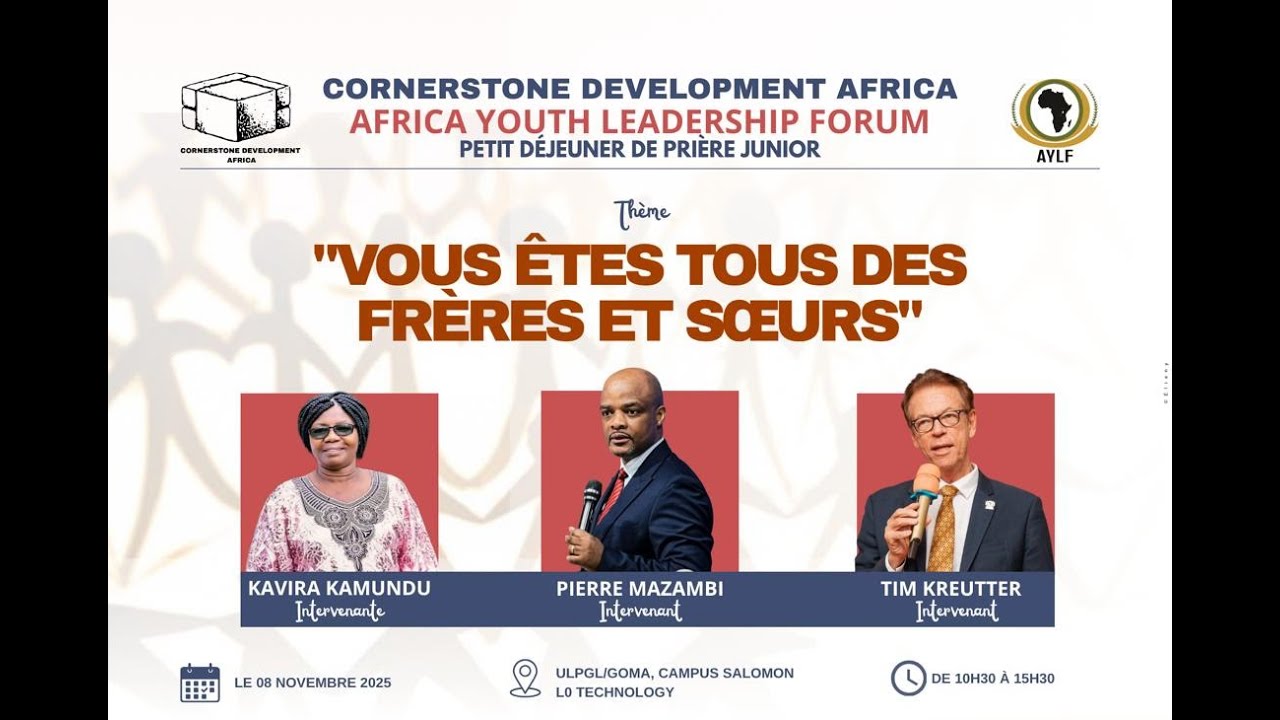 3rd Edition of the Junior Prayer Breakfast - ULPGL Goma ✨🌅