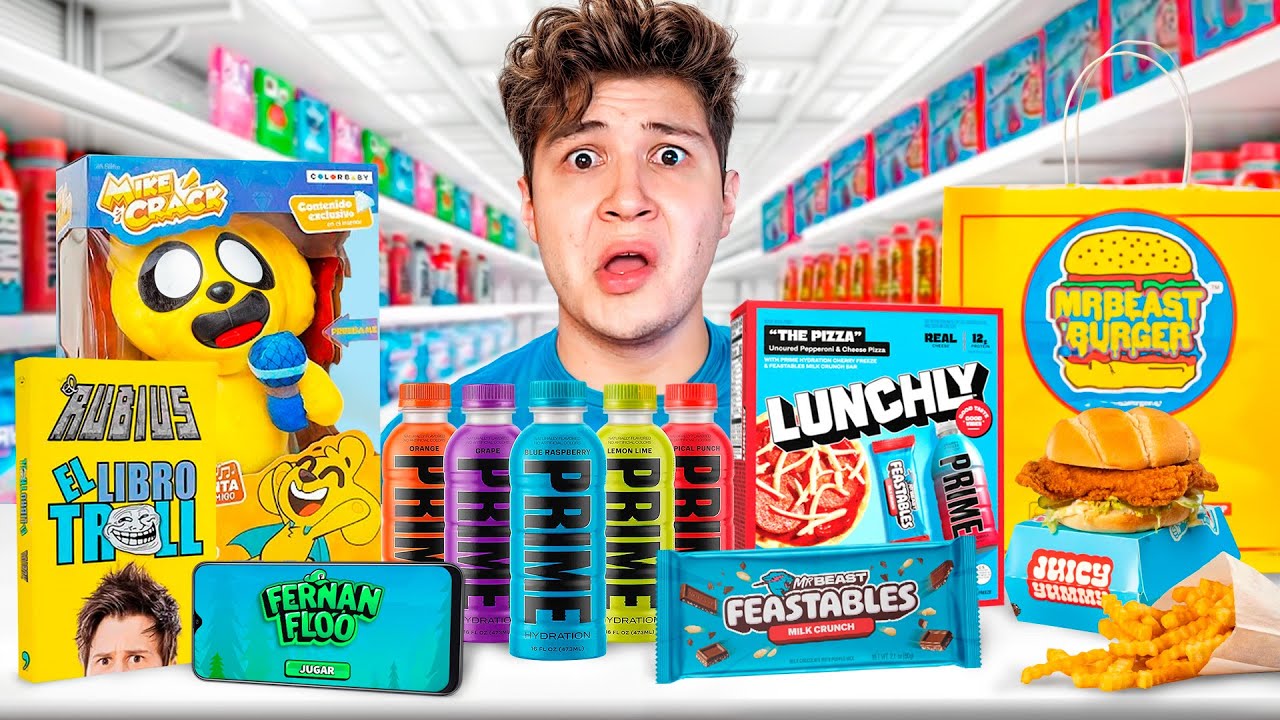 Compr&eacute; Todos Los Productos De YouTubers