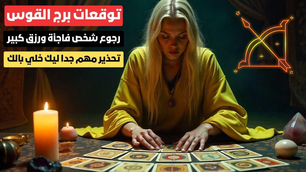 توقعات برج القوس 🏹 تحولات وبداية جديدة قادمة 💫 ارتباط قريب ❤️ وعين عليك يا قوس خلي بالك👁️