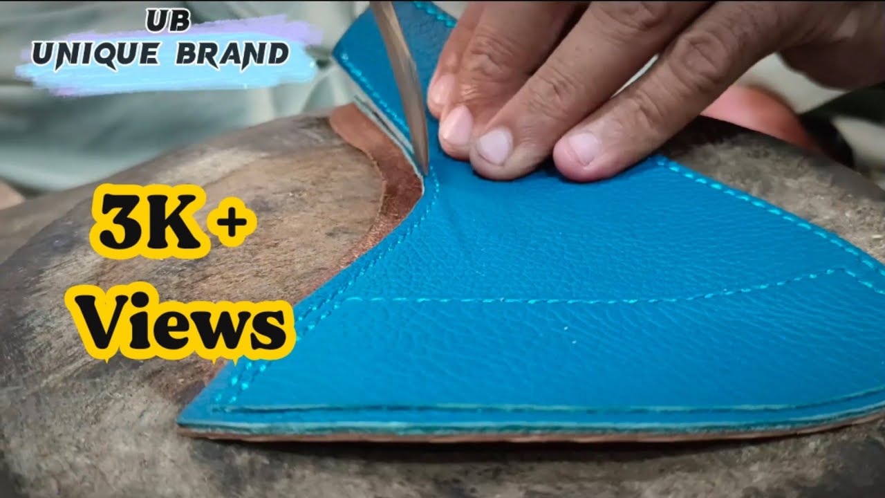 How Special Kaptaan Chappal Made? 😍😍 #leathercraft #mensfashion #handmade #uniquebrand