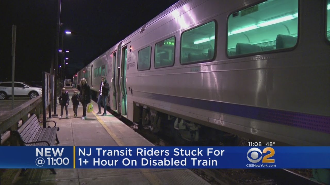 Power Outage Leaves NJ Transit Train Stuck
