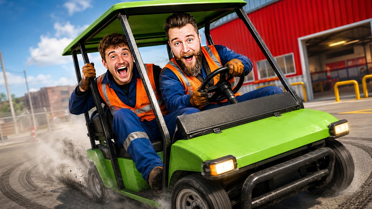 WHY WORK WHEN YOU CAN DRIFT? | ORE FACTORY SQUAD #3 @PAPAPLAGA @Bladii309 @Diabeuu