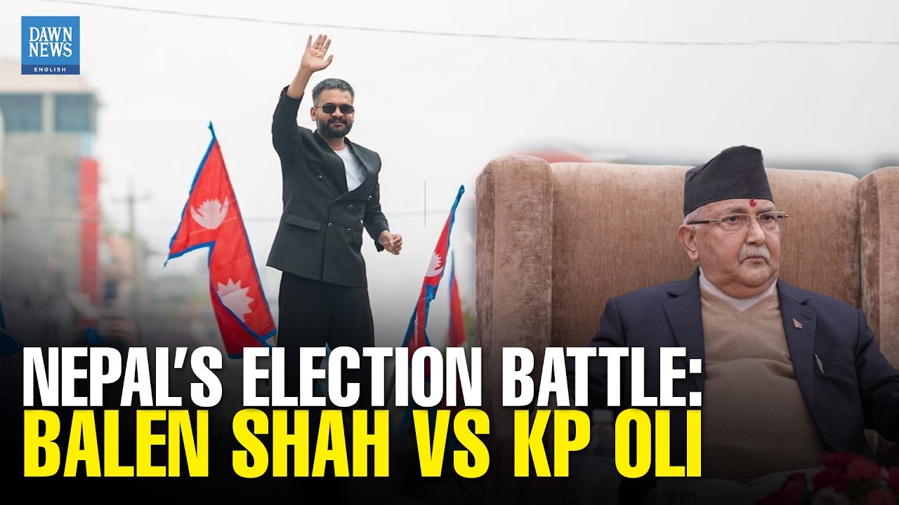 Nepal Election: Rapper Balen Shah Challenges Ex-PM KP Oli | Dawn News English