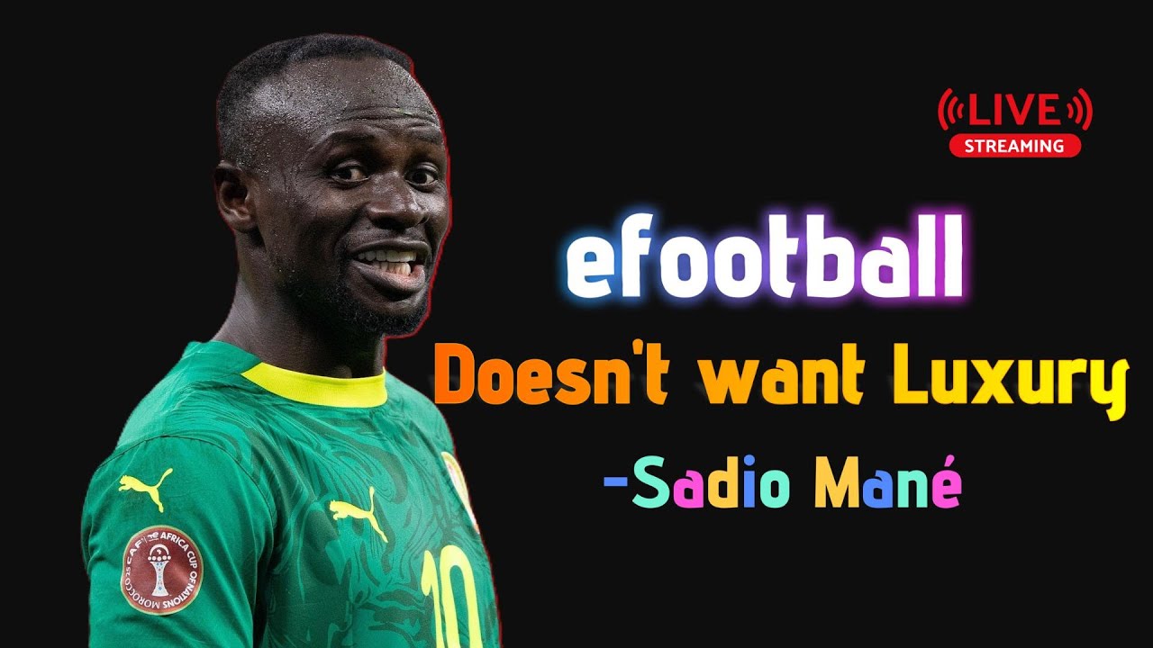 eFootball Live #efootball #senegal #sadiomane