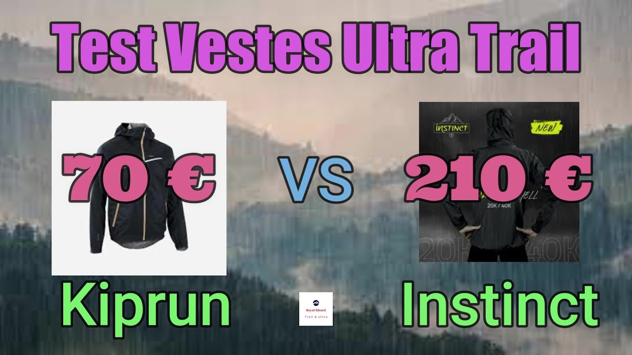 Test Vestes Ultra Trail ! 🏃‍♂️😈✔