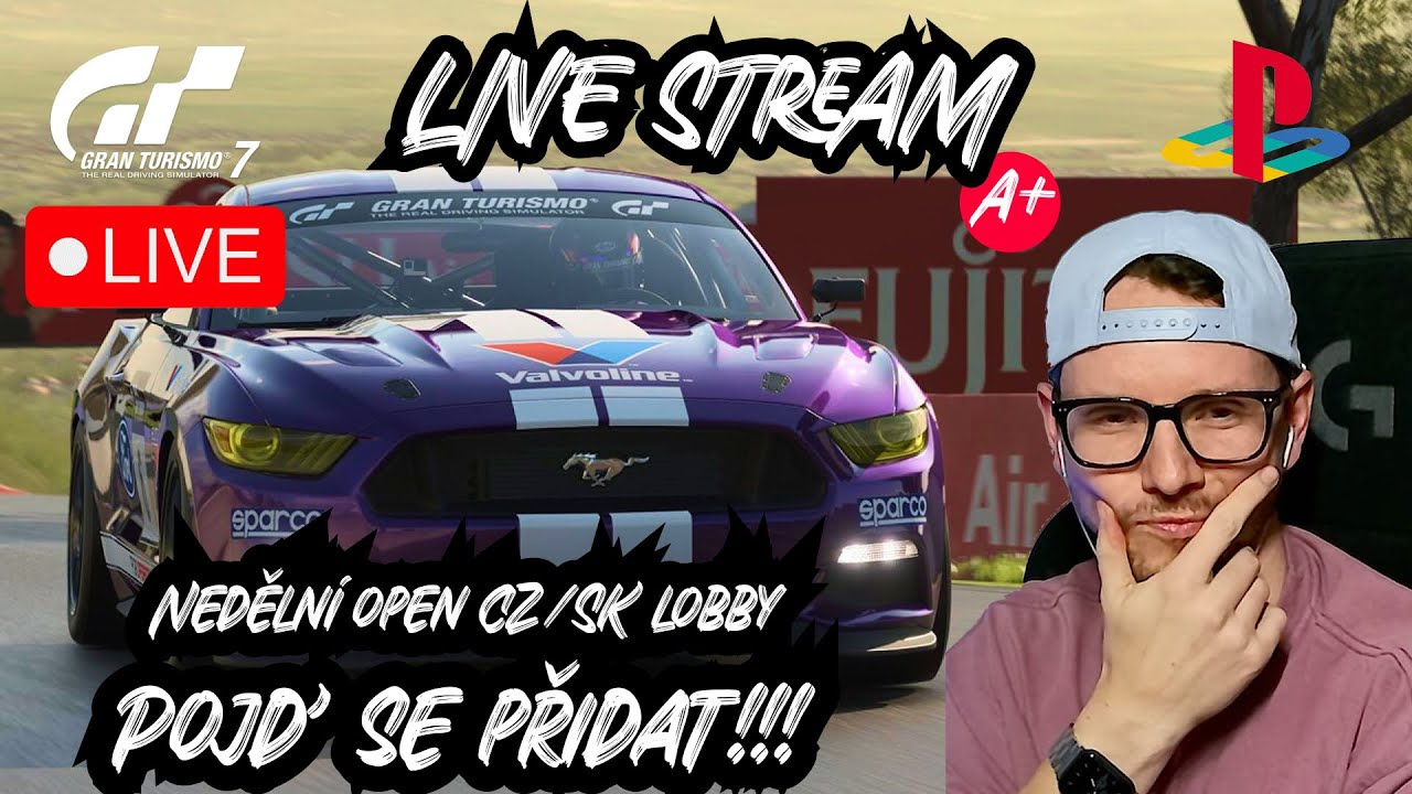 LIVE GT7 | OPEN CZ/SK LOBBY! Pojď se přidat!!!