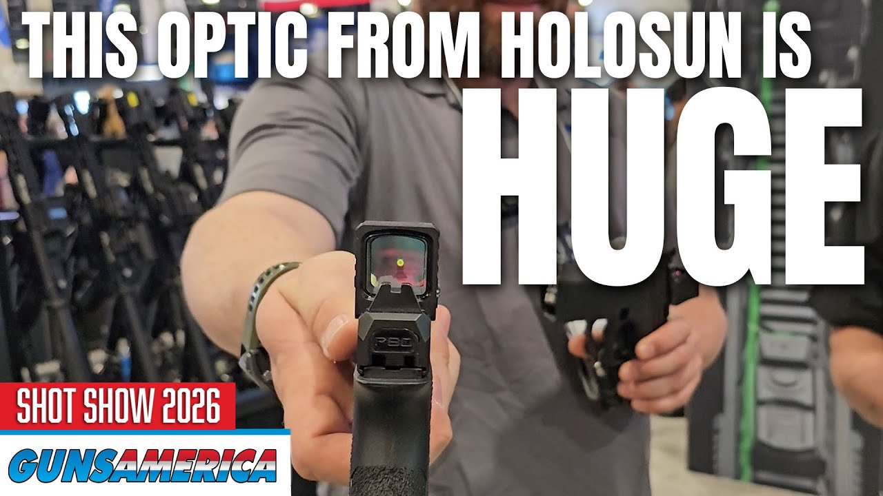 4 совершенно новых пистолетных оптических прицела от Holosun &mdash; SHOT Show 2026