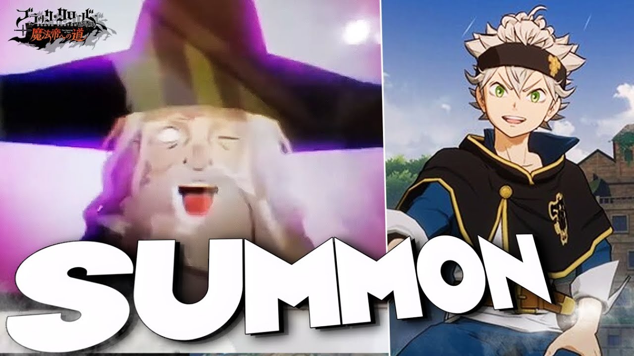 Black Clover Mobile NEW Summon Animation LEAKED!