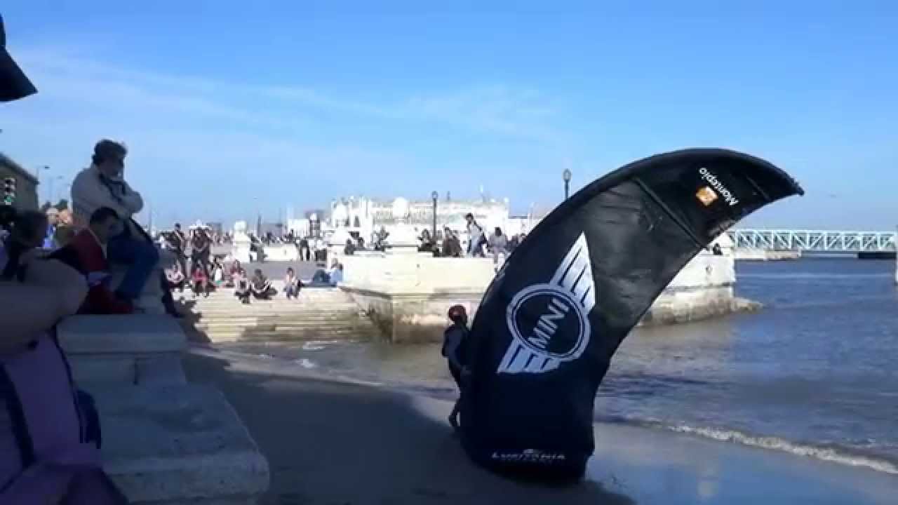 Kitesurf Lisbon City center | MINI Kitesurf Odyssey 2015
