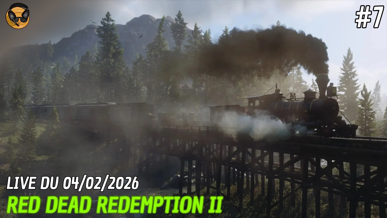 BRAQUAGE DE TRAIN 🚂 - Red Dead Redemption II [07/?]