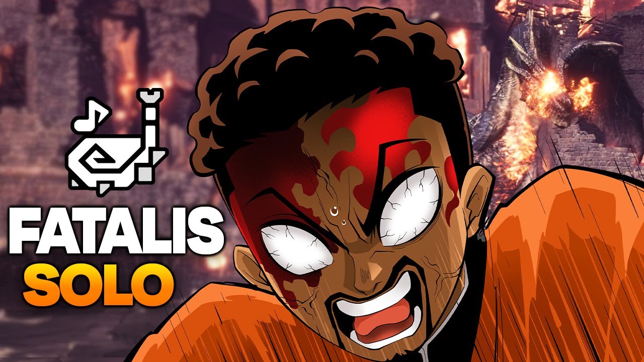 FATALIS DEFEATED SOLO! Long Sword Main Masters Hunting Horn • Day 5  | Monster Hunter World Iceborne